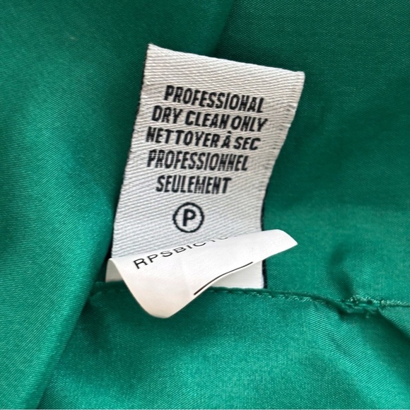 Tibi Jade Silk Floral Shift Dress 8 Green Purple - Picture 9 of 10